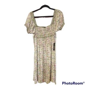 Printed baby doll summer dress